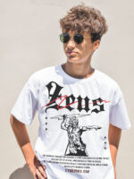 zeus white oversized tshirt