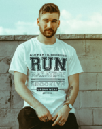 run marathon white tshirt 2