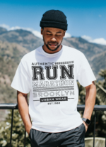 run marathon white tshirt 3