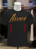 AKUMA BLACK OVERSIZED TSHIRT 2