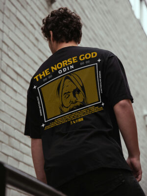 All Father Odin - Mens Oversized Tshirt