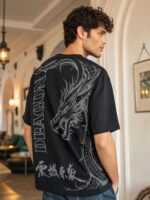 DRAGON TRIBAL OVERSIZED TSHIRT 3