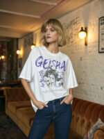 GEISHA WOMEN OVERSIZED TSHIRT 2