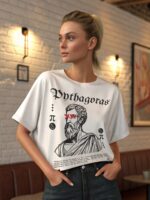 pythagoras oversized women 1 white