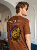 TRAVIS OVERSIZED BROWN 1ss