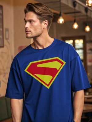 Superman - Mens Oversized Tshirt