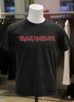 IRON MAIDEN ACID WASH OVERSIZED TSHIRT 3